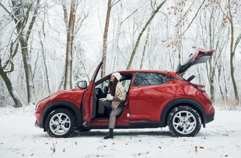 Auto winter profile heuver