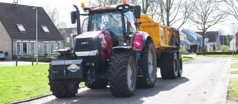 Hoe gebruik ik landbouwbanden op de weg? 