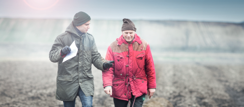 Banden voor het winterklaar maken van het land