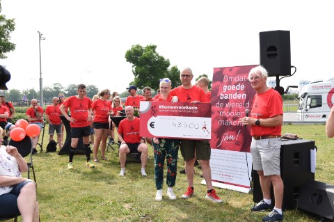 Heuver haalt € 43.500,- op tijdens #SamenvoorKarin