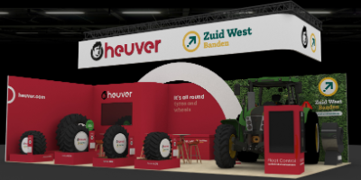 Heuver Banden en Zuid West Banden prominent aanwezig op Agribex 2025