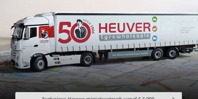 Exclusieve uitbreiding wagenpark Heuver