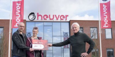 Heuver haalt € 4.500 op voor het goede doel